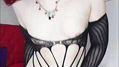 Shyyfxx's Juicy Ass Dances in Stockings Teasing Your Cock