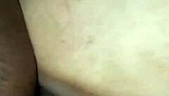 Spanish bbw cums profusely on big black daddy dick