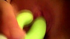 homemade wife solo dildo toy play