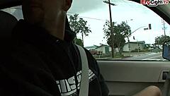 two busty blondes pick up for lesbian fun on casting couch