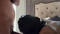 ghetto babe slurps sloppy bbc