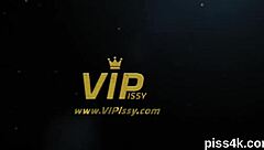 Fervent Lesbians Squirt and Pee on Wet Twats in Garage Fetish Play