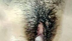 teasing thick pussy shakes as cock thrusts deep inside