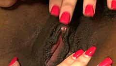 four sweaty girls start lesbian fingering and kissing in living room