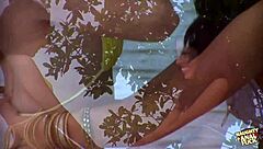 i went to beach and ended up in intense anal foursome with brunettes