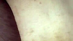 Spanish bbw cums profusely on big black daddy dick