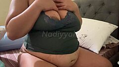 arab indian milf rubs hairy pussy big boobs webcam