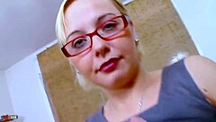 petite blonde maeva blue takes rough anal quickie at work