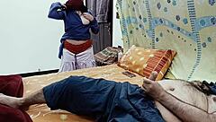 desi girl watches man masturbate then chats intimately