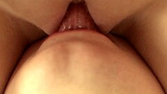 in a steamy homemade session pretty redhead teen facesits tight shaved pussy before squirting wildly in pov