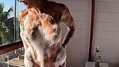 those private moments with sexy brazilian milf big tits and pussy at christmas