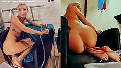 Savannah Shorts Kneels For Intense Enema Play