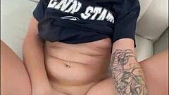 Hot Redhead Katerina Deville's Amateur College Hookup Doggystyle Ride