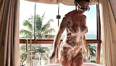 those private moments with sexy brazilian milf big tits and pussy at christmas