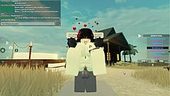 roblox babe rides cock deep in wet pussy cowgirl style!