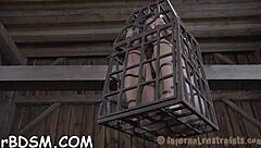 Tight Pussy Bound Competition: Hardcore Blowbang Spanking Game