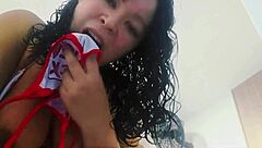 dirty wife taunts cuck hubby: street cum cleanup bitch