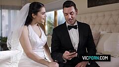 Hot Italian Bride Valentina Nappi Anal Pounded on Wedding Day