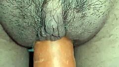 watch me squirt hard with this fat carrot, wanna join?