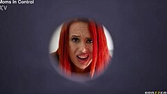 Angel Wicky Gags On Gloryhole Cock With Deepthroat Titty Fuck