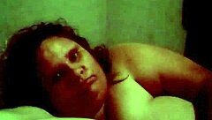 chubby stepmom sneaks horny blowjob for son's friend homemade