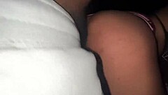 Jamaican stud anal fucks addicted teen in backyard rough session