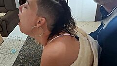 Stepdaughter Shocked During Breakfast Gets Bent Over Kitchen Fuck!