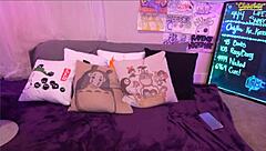 TheKittyKatBar flaunts her massive tits live on cam