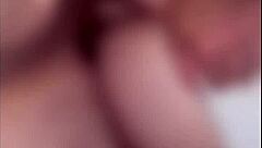 Watch this slutty wife take huge cock humiliation pov dirty talk