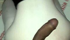 comi a novinha branquinha de quatro with my big black cock in her pink pussy