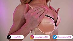 hannahjames710 dares in see-through agent provocateur silk
