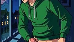 Voyeur Ai Jerks Watching Hot Neighbor's Secrets