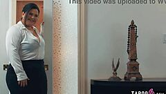 Thick BBW office sluts Sarah Arabic & Karla Lane share boss cock 😈🍆