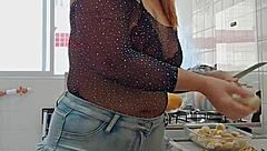 live shorts shoved deep in tight ass play