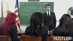 Banging Latina Adrianna Luna In Principals Office