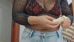 live shorts shoved deep in tight ass play