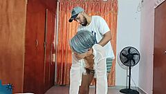 cheating on husband with neighbor's thick cock in spanish