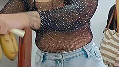 live shorts shoved deep in tight ass play