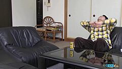 He fills her with creampie then she gladly sucks his fat cock post-meal