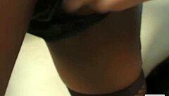 ebony queen ass pounded by two cocks huge dildo finish