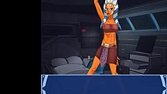 Orange Trainer Gropes Boobs During Dance Session 7