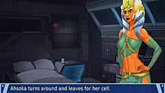 Orange Trainer Gropes Boobs During Dance Session 7