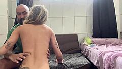 my first anal fisting adventure with big pussy lips and screaming orgasms pov.