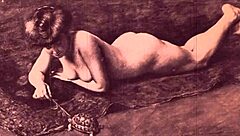 vintage scenes depict erotic bodies in antique passion