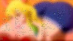 lucca's massive cock slides between my big wet tits for cumshot