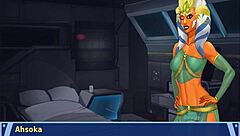 Orange Trainer Gropes Boobs During Dance Session 7