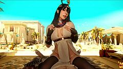 desert goddess seduces traveler erotically 😈🏜️ moliyredwolf