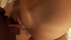 Angel Dark teases huge black cock pov ride craving deep interracial creampie.