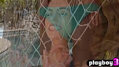 Sexy Milf Strips Naked Outdoors Posing Petite Tits And Pussy