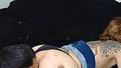 meu amigo's monster cock barebacks wet pussy at home